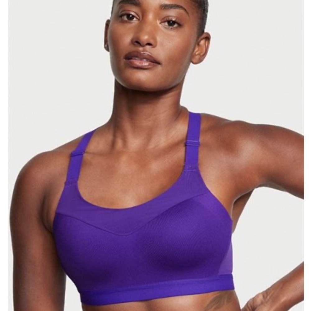 NWT Victorias Secret Incredible Maximum Support Sweat On Point Sports Bra Purple